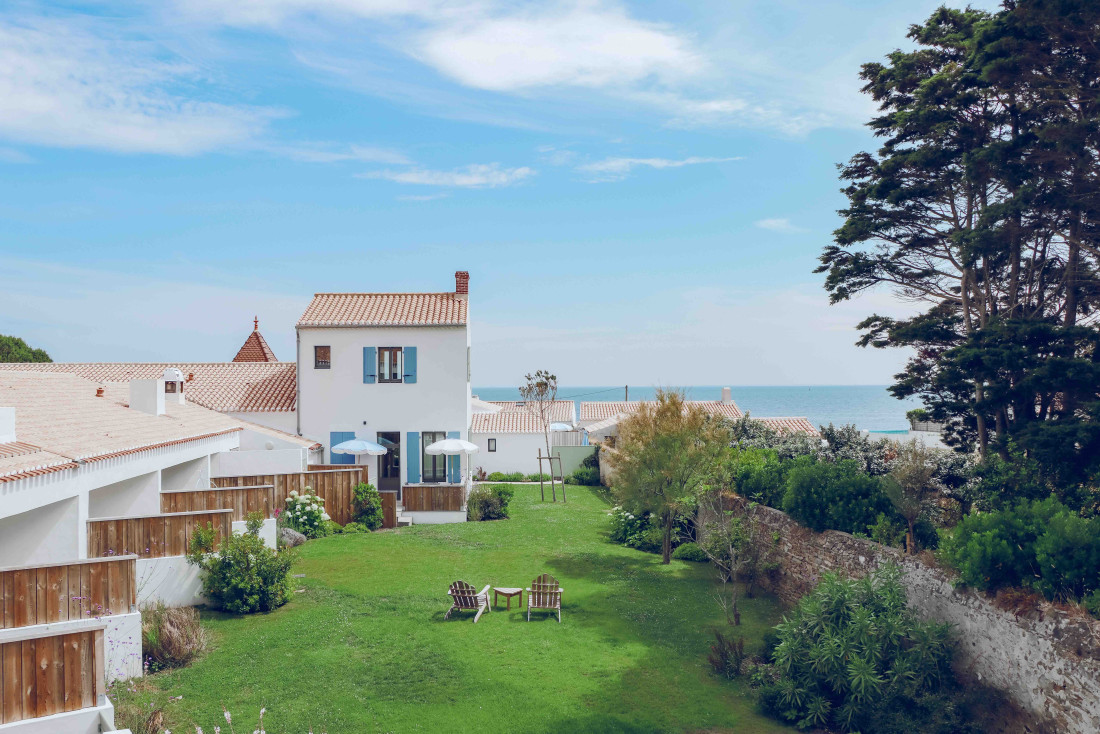 Parmi les plus beaux hôtels de l'Île d’Yeu, Les Hautes Mers © Elodie Leneveu