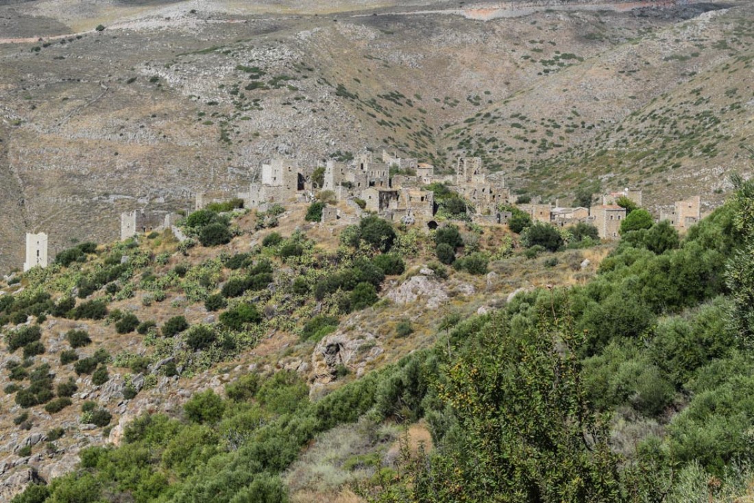 Le village de Vathia est l'un des impressionnants de la région © Yonder.fr