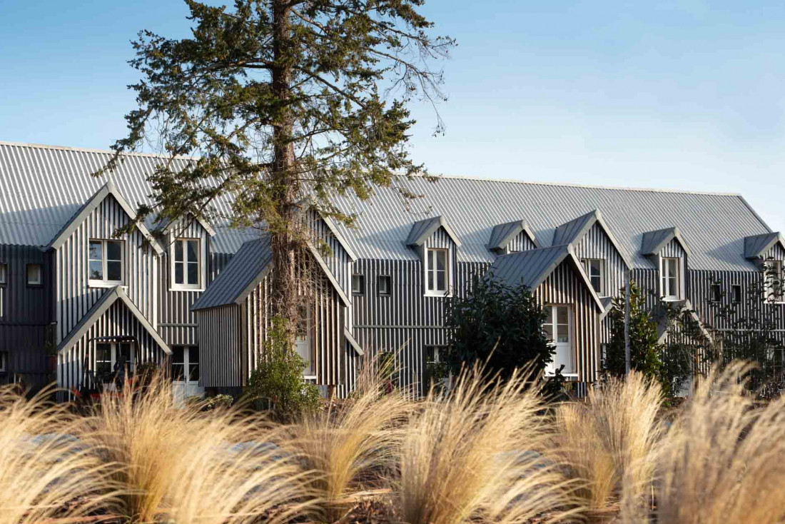 Le Bois des Chambres — le nouveau bâtiment des chambres © Eric Sander