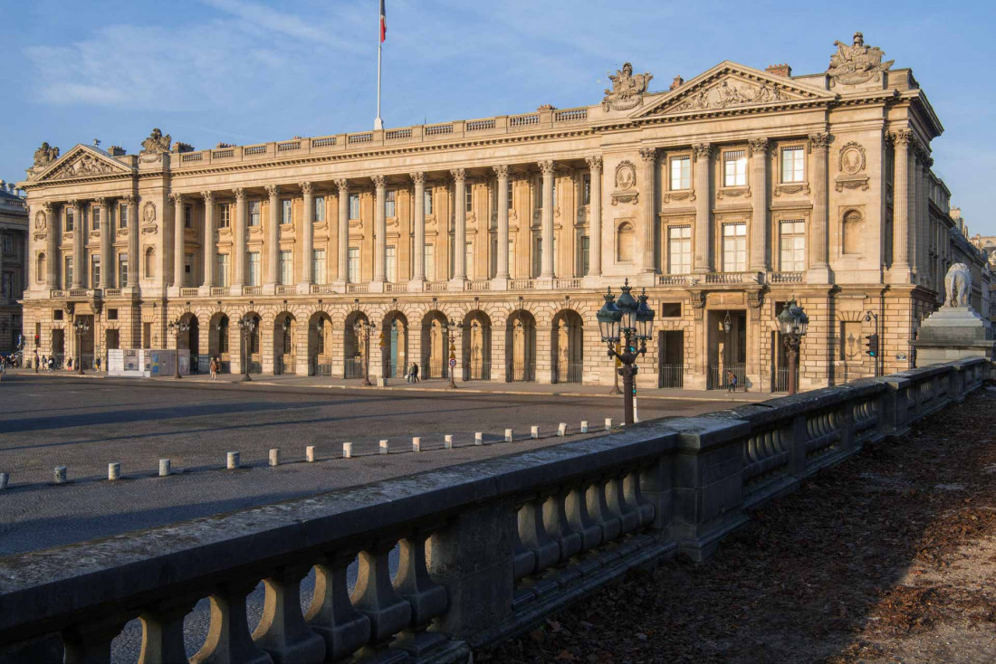 L'Hôtel de la Marine place de la Concorde (Paris 8e) © Jean-Pierre Delagarde – CMN