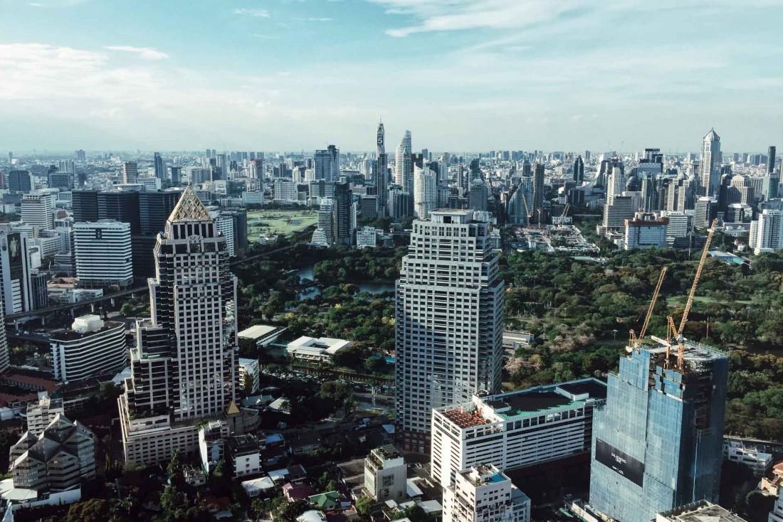 Vue de Bangkok depuis le rooftop Vertigo & the Moon bar © Constance Lugger