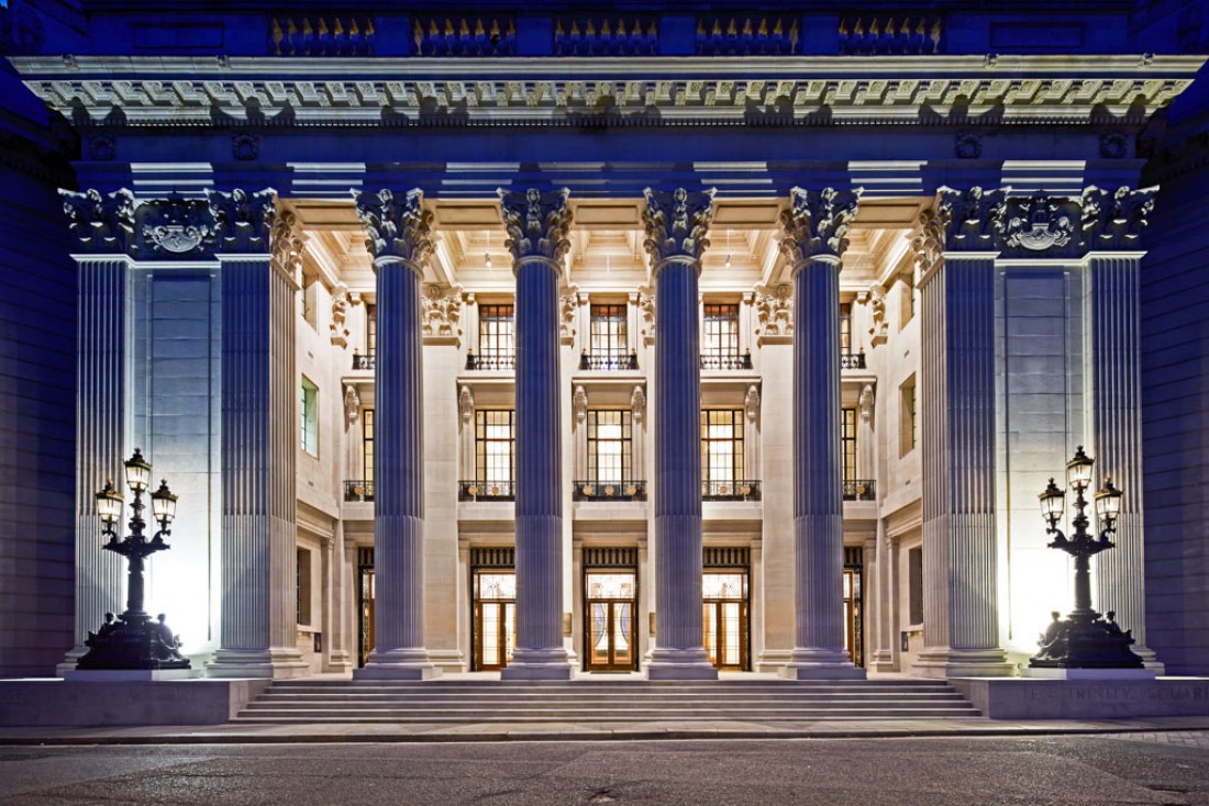 Four Seasons Hotel at Ten Trinity Square, le second Four Seasons londonien, ouvrira dans la capitale britannique le 26 janvier 2017. © Four Seasons Hotels