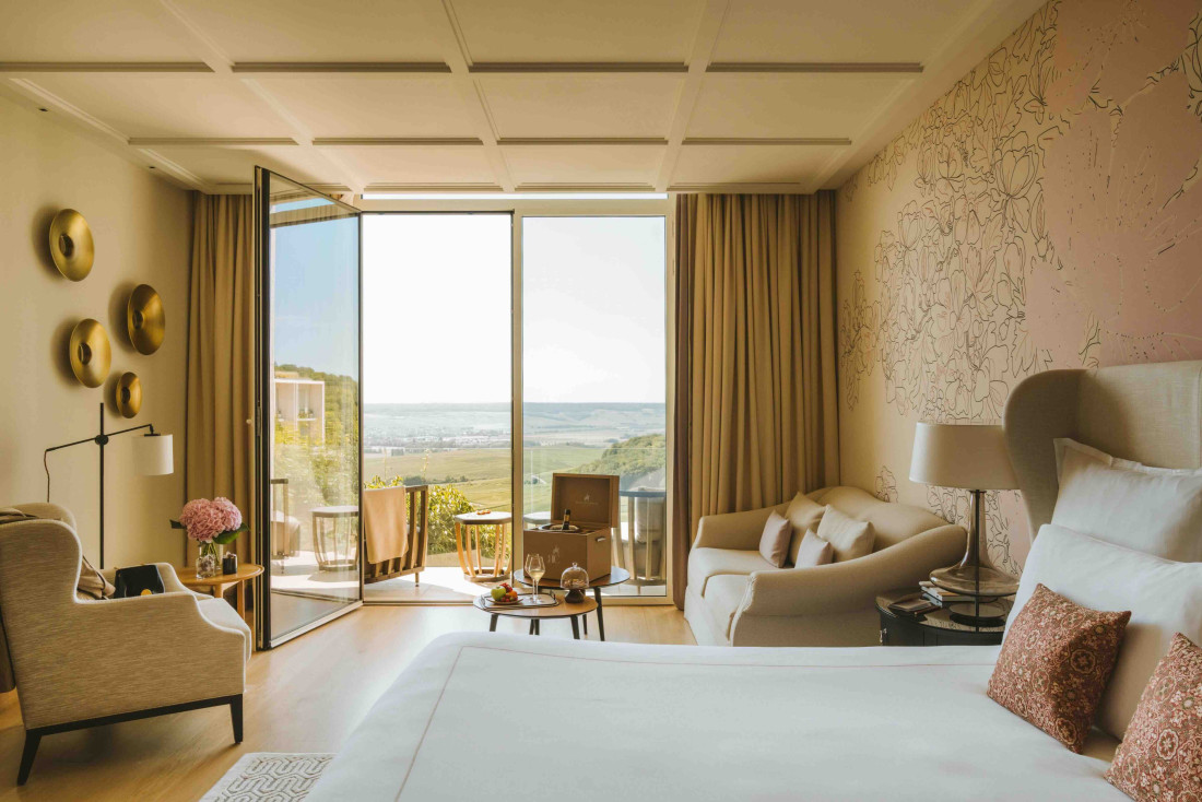 Le Royal Champagne, un des plus beaux hôtels pour un anniversaire de mariage © Royal Champagne