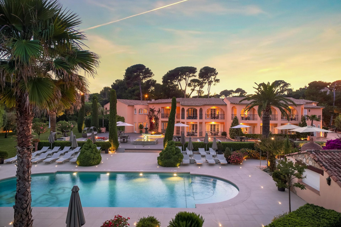 Parmi les plus beaux hôtels 5 étoiles de la Côte d'Azur, la Villa Mirae © 3mille2017