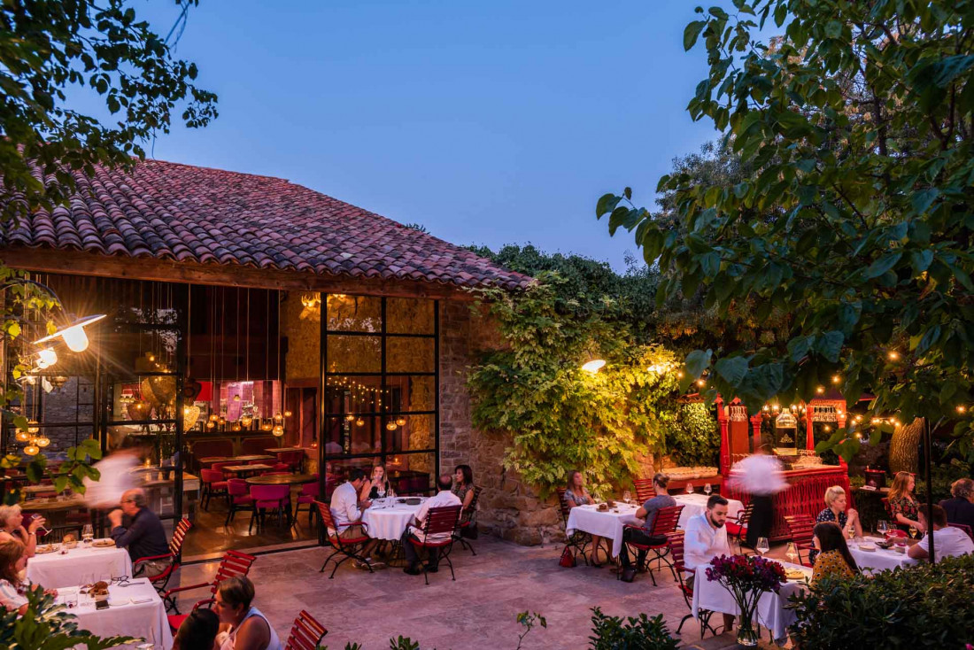 Le restaurant étoilé La Table dans le village de Castigno © DR