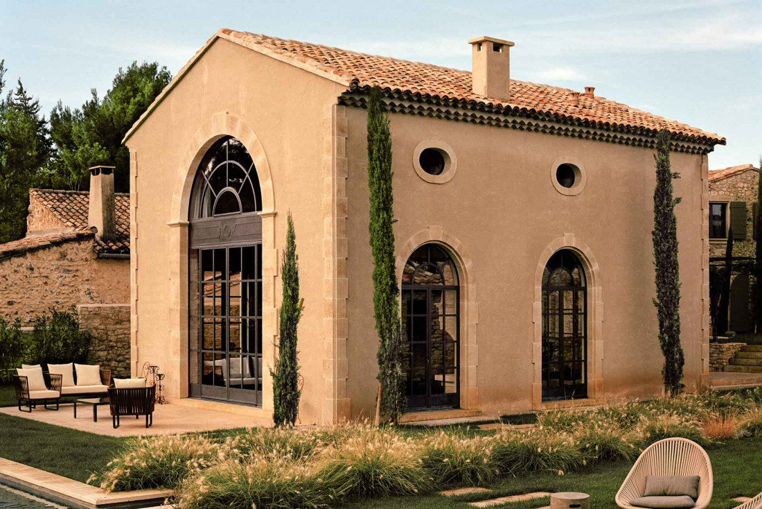 La Bastide de Fléchon, une maison de vacances luxueuse dans les Alpilles © Alexis Armanet