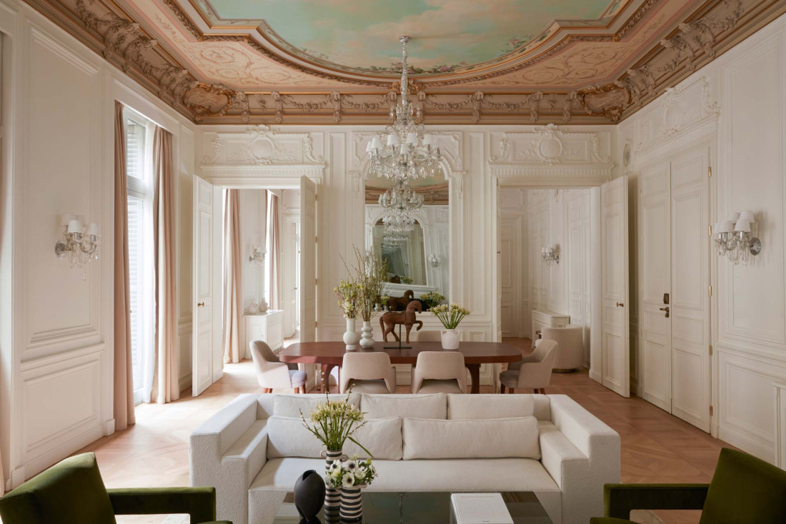 Un séminaire à Paris dans la Suite Présidentielle de la Maison Delano © Gaelle Le Boulicaut