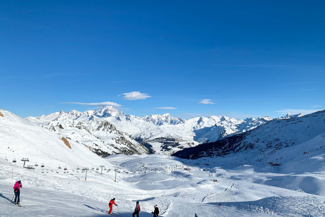 Vue sur le Mont Blanc depuis les Arcs © YONDER.fr/PG