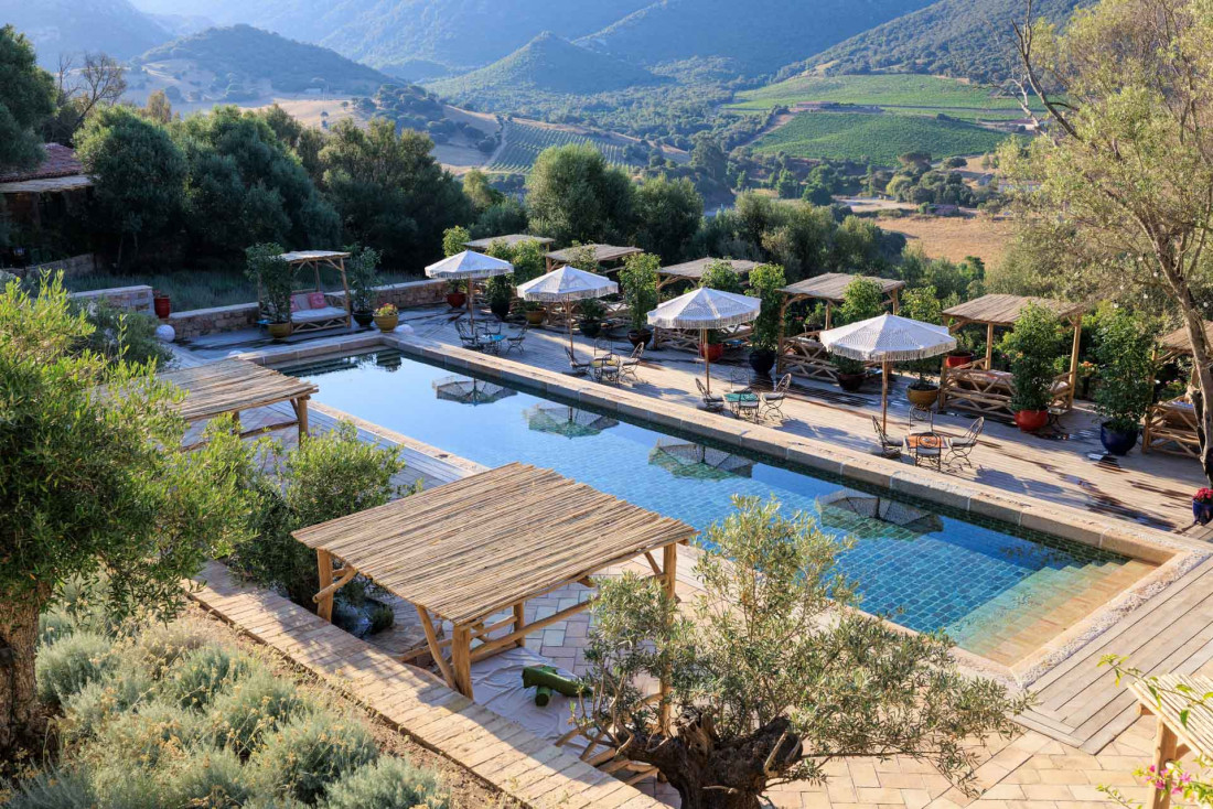 Notre avis sur A Mandria di Murtoli, hôtel de luxe en Corse © Camille Moirenc