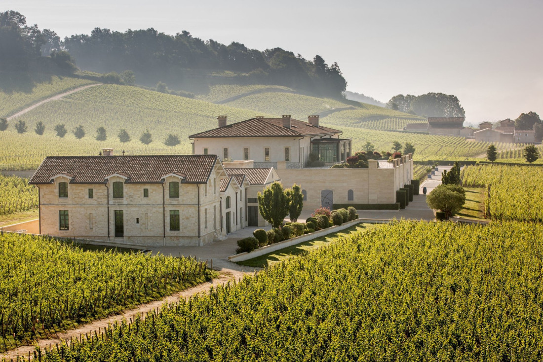 À Saint Émilion, l'établissement de luxe © Hôtel de Pavie