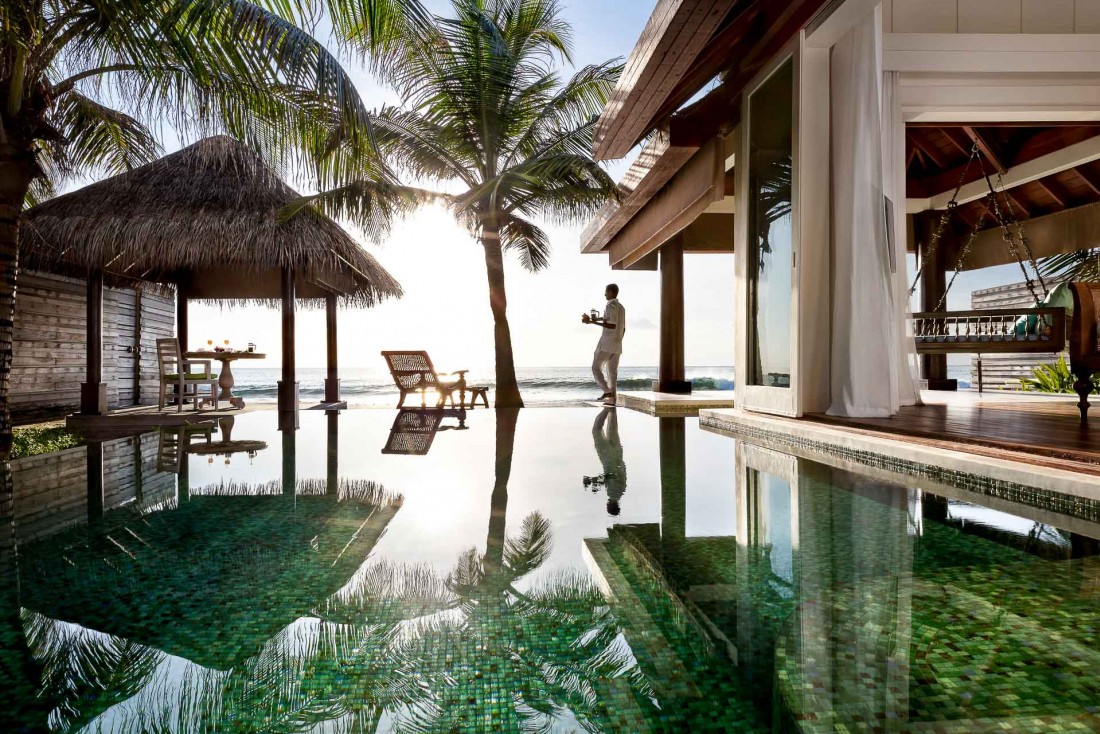 Naladhu Private Island Maldives - La piscine d'une Ocean Pool House © DR