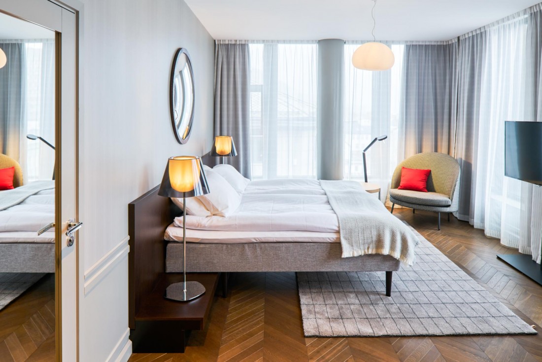 Les chambres du Bergen Børs Hotel sont, selon nous, les plus élégantes de Bergen © Bergen Børs Hotel