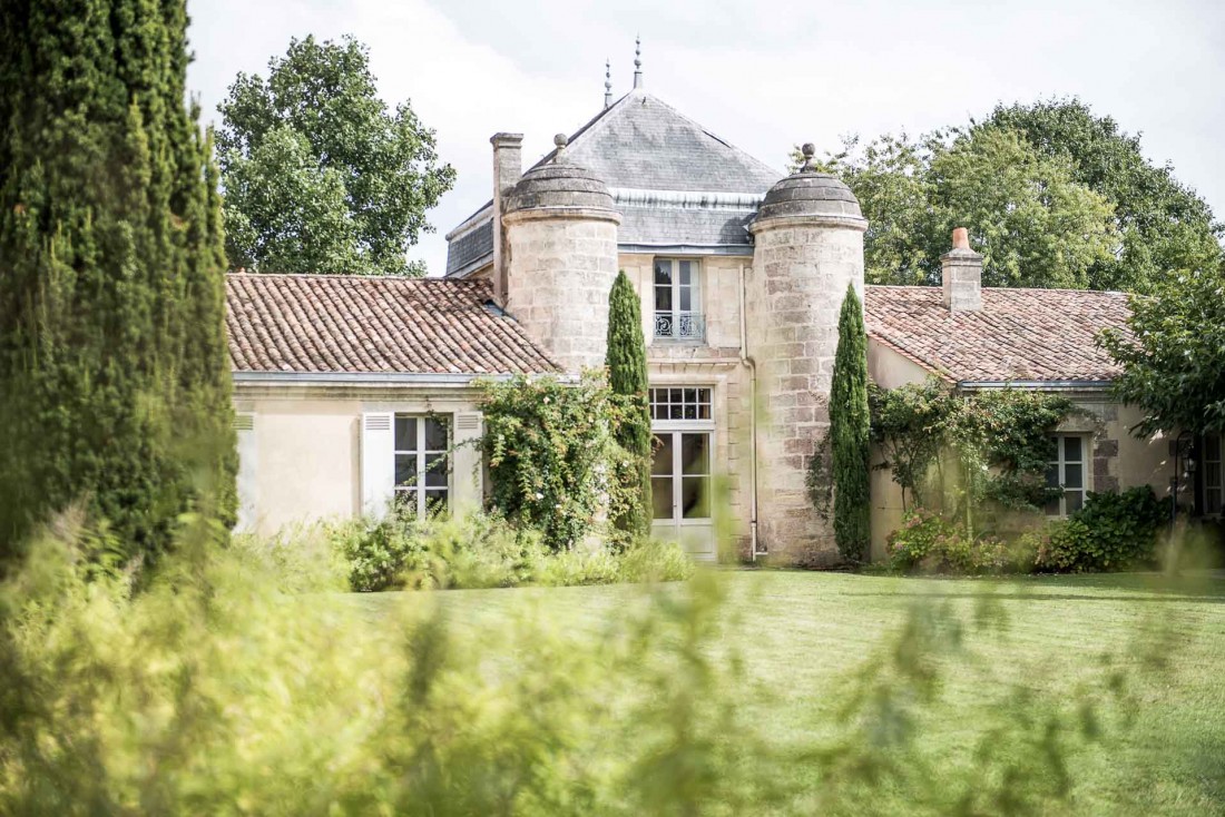 Le Château Cordeillan-Bages, célèbre propriété du Médoc à Pauillac © Anne-Emmanuelle THION