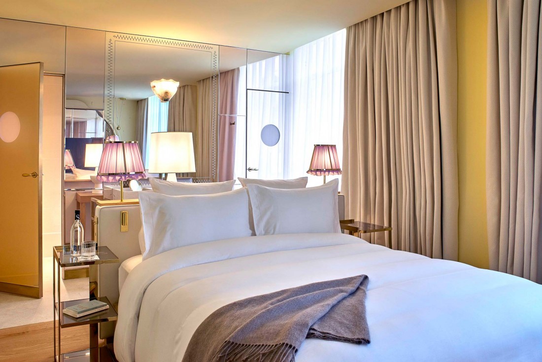 Décor sophistiqué et cosy dans chacune des 29 chambres et suites de l'hôtel 9Confidentiel © DR