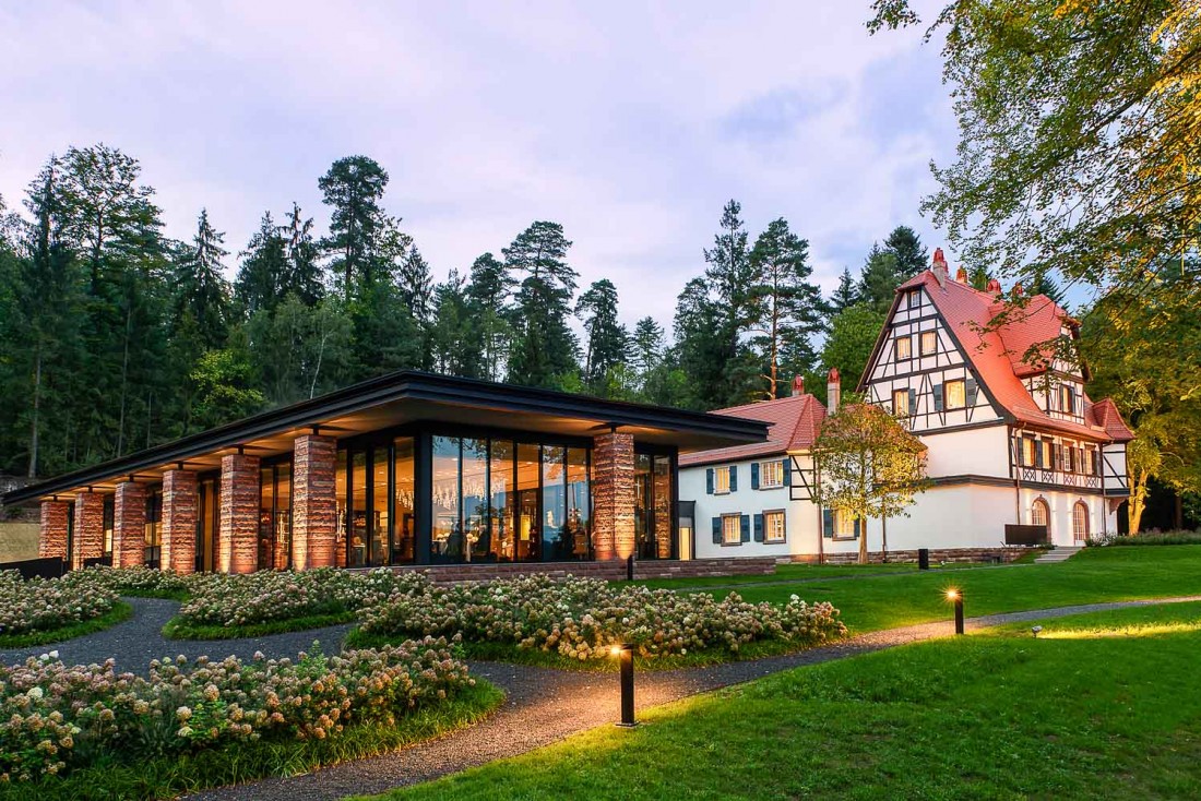 Le très beau décor de la Villa René Lalique, membre de la collection Relais & Châteaux © Reto Guntli