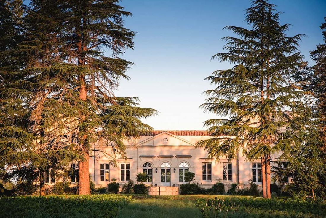 Le Château Le Pape, une étape de choix pour séjourner dans les vignobles bordelais © Château Le Pape