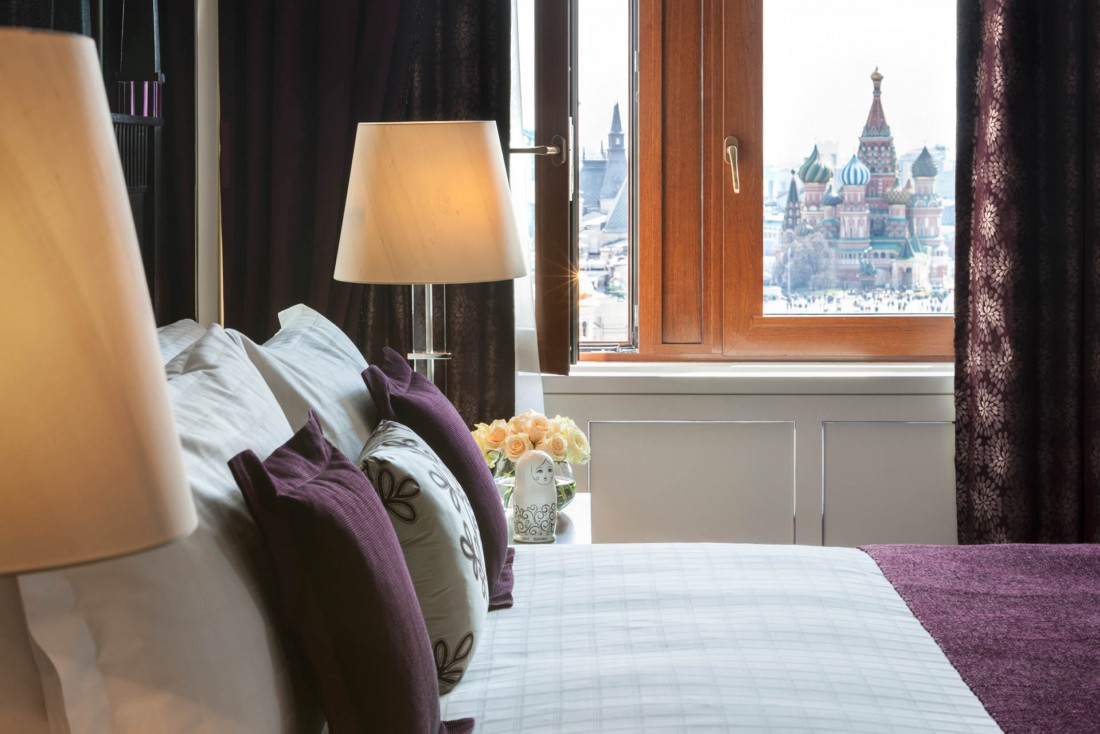 Les suites de prestige du Four Seasons Hotel Moscou offrent des vues sur la Place Rouge © Four Seasons
