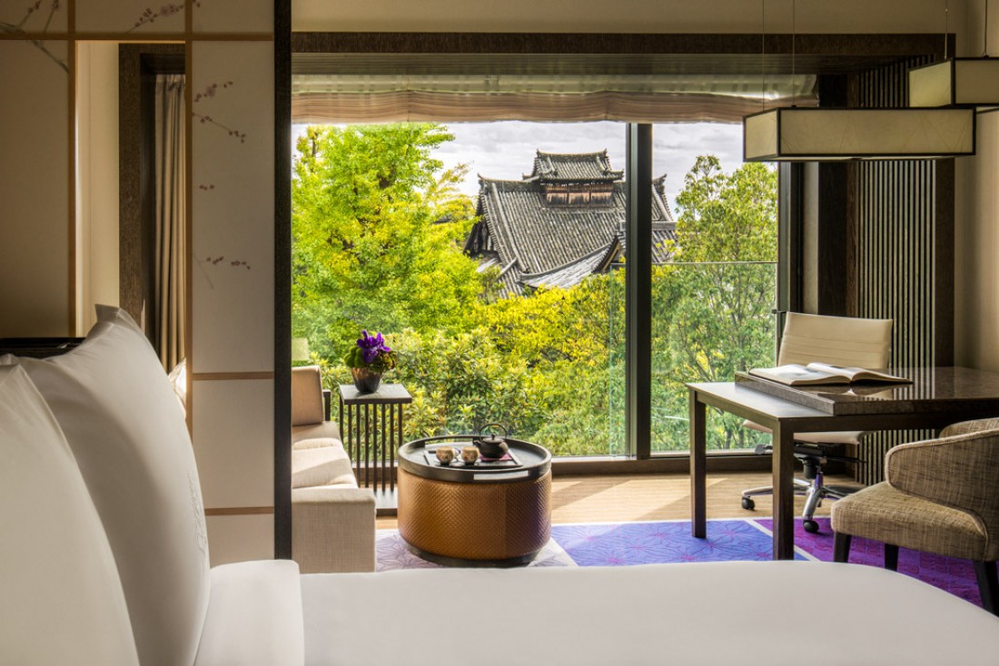 Le nouveau Four Seasons Hotel Kyoto permet une immersion de luxe dans l'univers mystérieux de l'ancienne capitale impériale japonaise © Four Seasons Hotels & Resorts