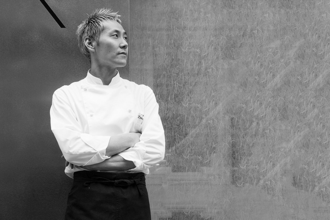 Kei Kobayashi, propriétaire et chef de Kei, est originaire du Japon mais s'est affirmé comme un grand chef de cuisine française contemporaine.
