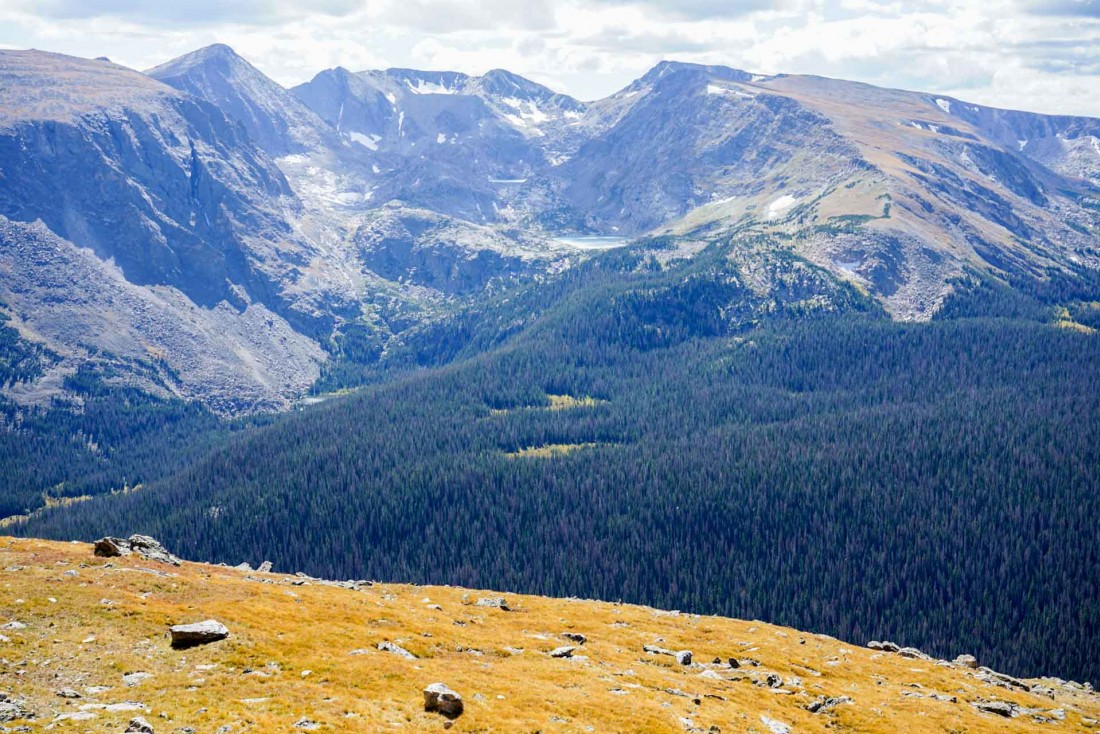 Les paysages grandioses du Rocky Mountain National Park, à plus de 3,700 mètres d'altitude © YONDER.fr