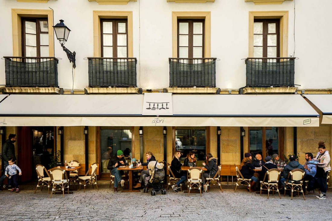 Atari Gastroteka, l'une des meilleures adresses de San Sebastián pour goûter des pintxos modernes et créatives © YONDER.fr