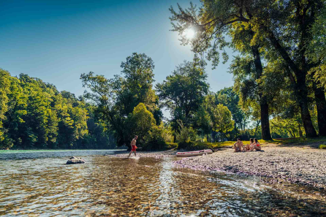 L'été, baignade dans l'Aar © Bern Welcome