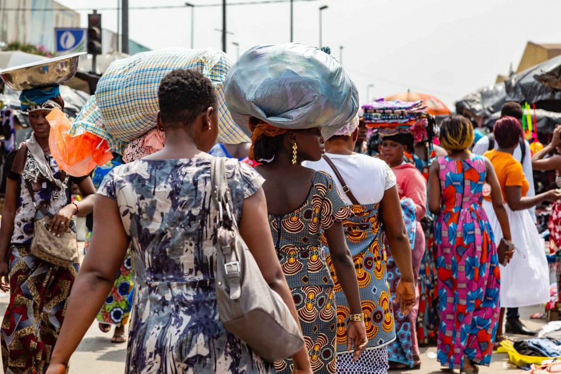 Adjamé Market, Abidjan, Côte d'Ivoire © Eva Blue 