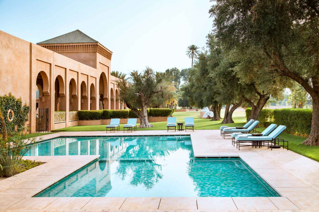 L'Amanjena, l'un des meilleurs hôtels de Marrakech © Aman