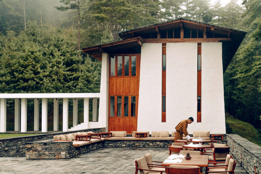 L'Amankora, sans doute le plus bel hôtel du Bhoutan © Aman