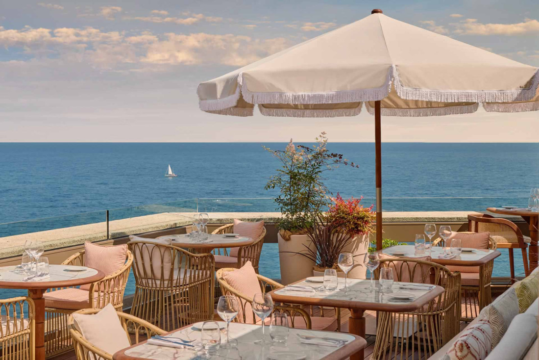 Amù Monte-Carlo | Restaurant méditerranéen sur le toit de l'hôtel