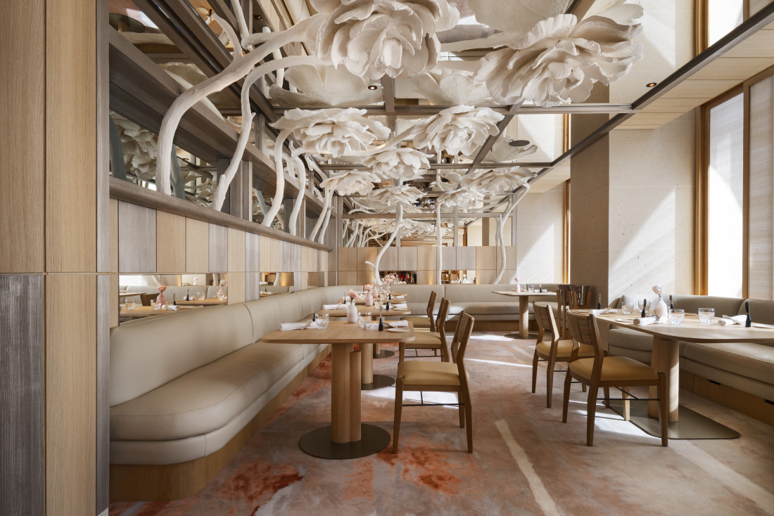 Notre avis sur le premier service d'Anne-Sophie Pic Paris © Jacques Pépion for Moinard Bétaille