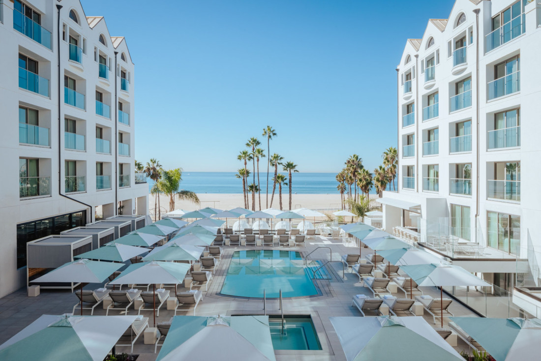 The Regent Santa Monica Beach, un hôtel de luxe à Santa Monica