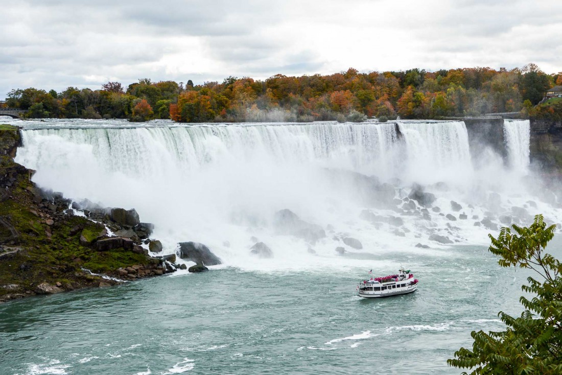 À 1h30 du centre de Toronto, les chutes du Niagara, site touristique mondialement connu © Camille Hispard