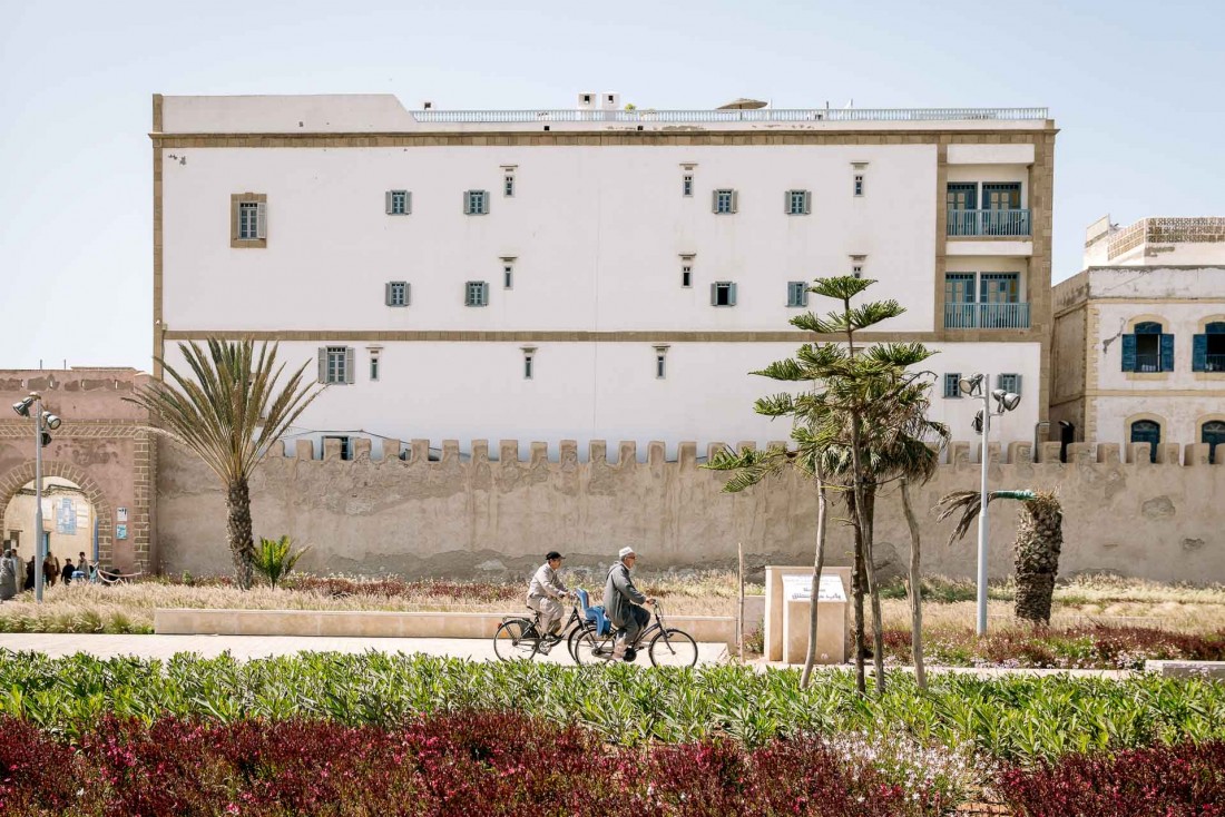 L'Heure Bleue Palais jouxte la muraille de la médina d'Essaouira, à côté de la porte de Marrakech © DR
