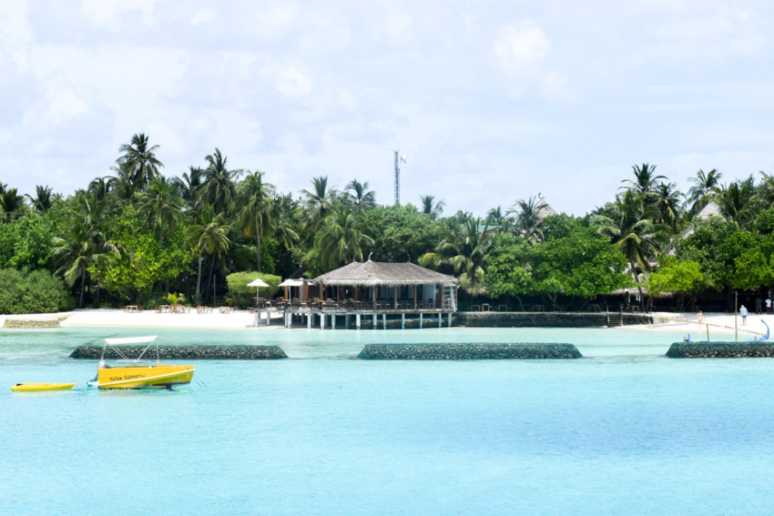 Décor idyllique au Constance Moofushi, l'un des plus beaux resorts des Maldives © Yonder.fr