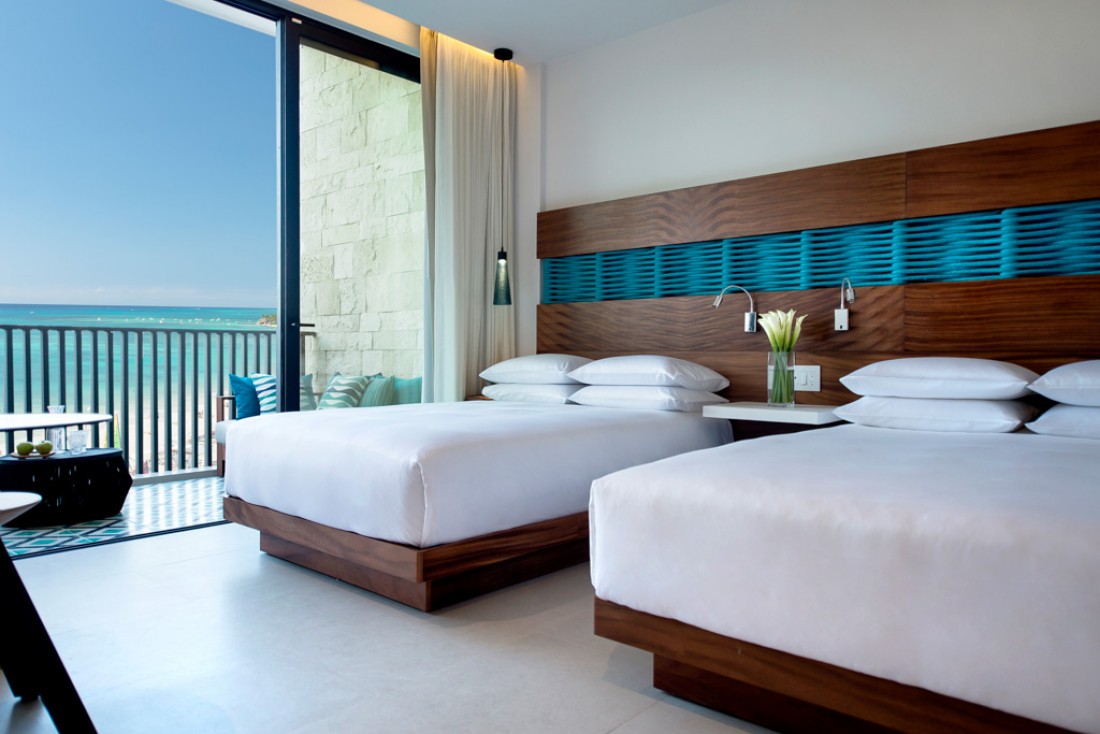 Les chambres Ocean View sont recommandées pour profiter des vues sur l'océan © Grand Hyatt Playa del Carmen