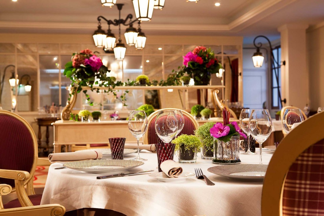 La Table du Connétable est le restaurant gastronomique étoilé de l'établissement © DR