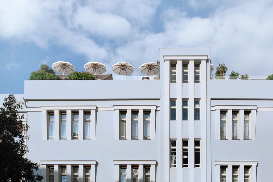 Façade Bauhaus du Norman © The Norman Tel Aviv