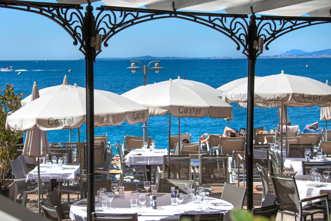 Les Bains du Castel, l'un des meilleurs restaurants de Nice © Bains du Castel