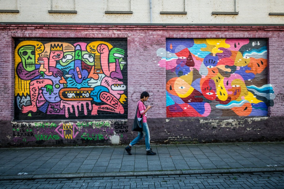 Gand, ville qui compte pour le mouvement Street Art © VisitGent