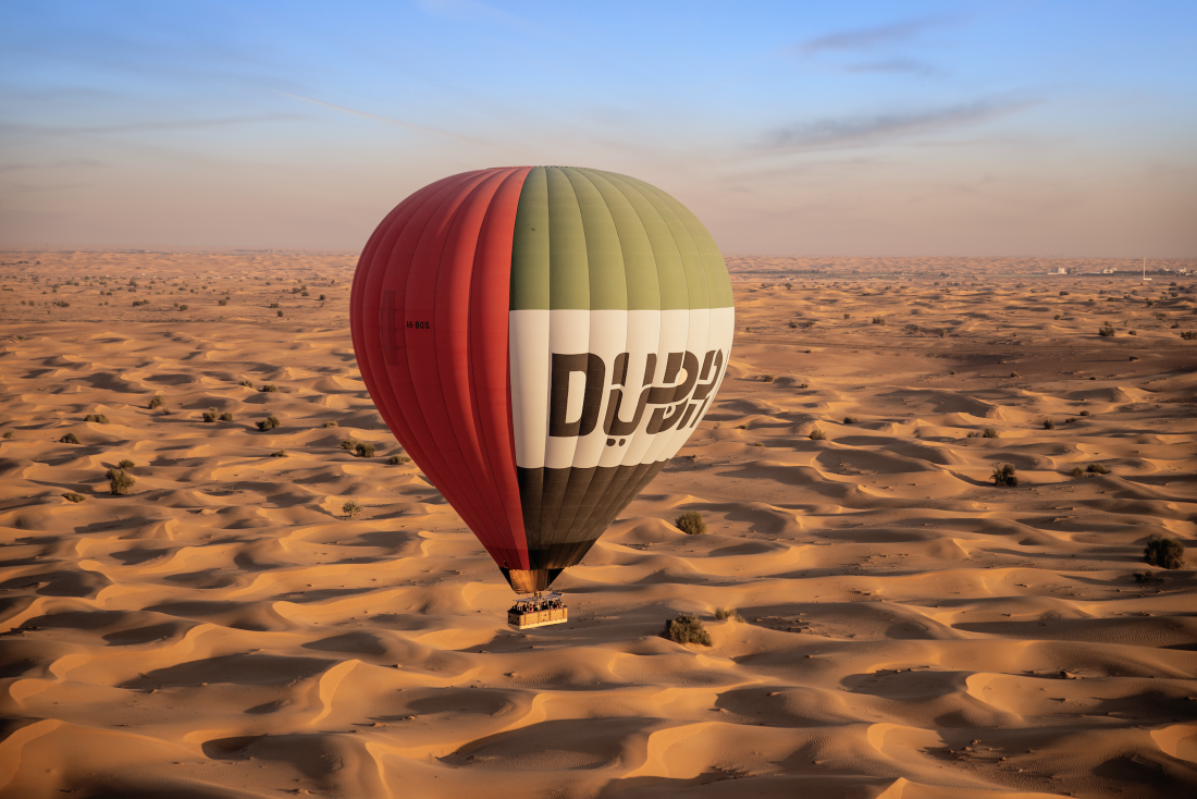 Un vol en montgolfière à Dubaï avec Hero Balloon Flights Dubai 