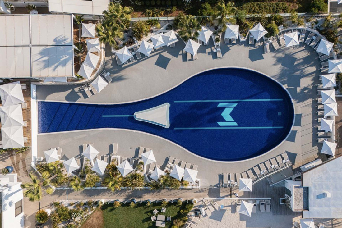 Un hôtel pour pratiquer le tennis, le Mouratoglou Hotel & Resort