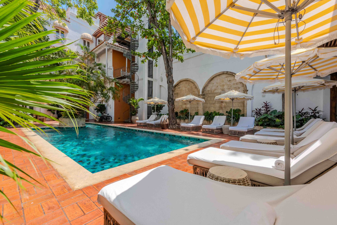 Les plus beaux hôtels de Carthagène des Indes en Colombie © Relais & Châteaux Hôtel Casa Pestagua