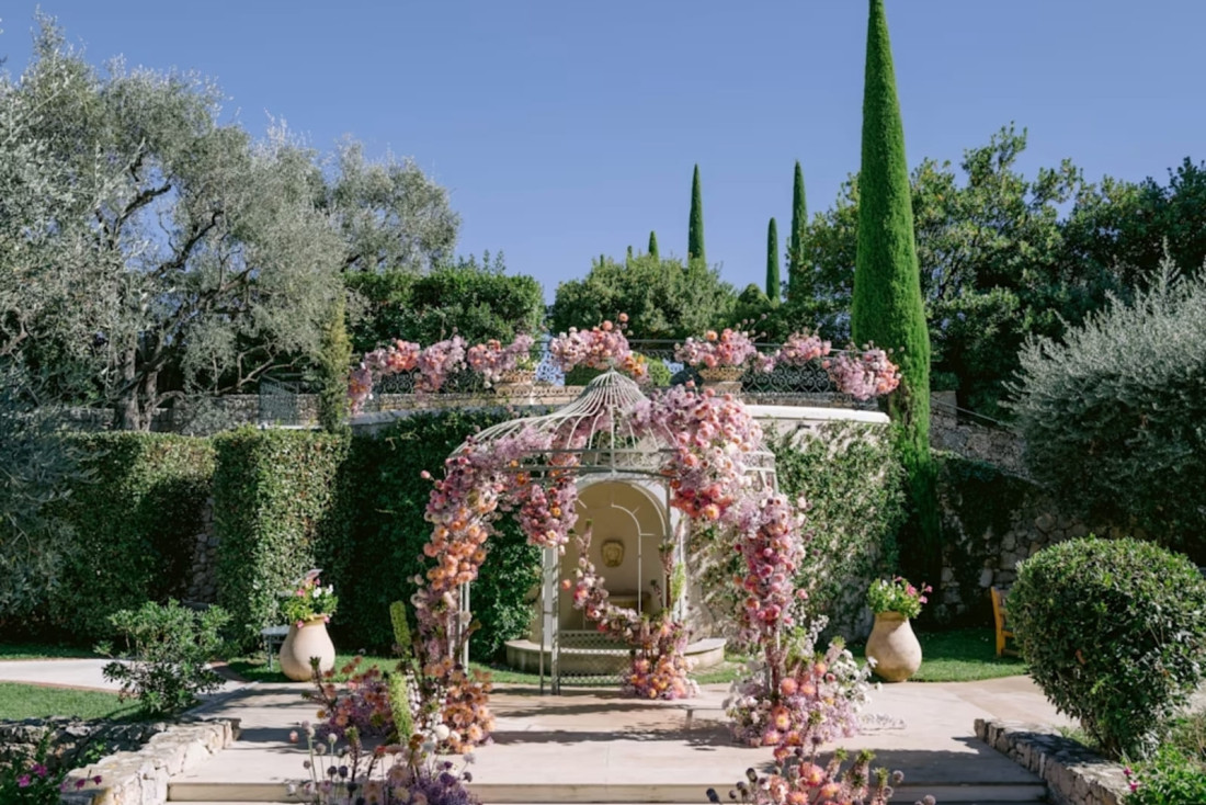 Le Château Saint-Martin & Spa, un des meilleurs hôtels pour organiser un mariage sur la côte d'Azur © Le Château Saint-Martin & Spa 