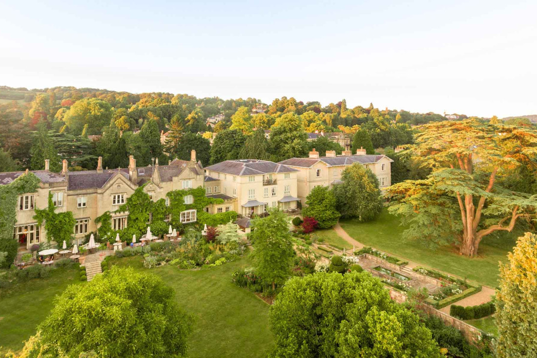 The Bath Priory dans l'ouest de l'Angleterre