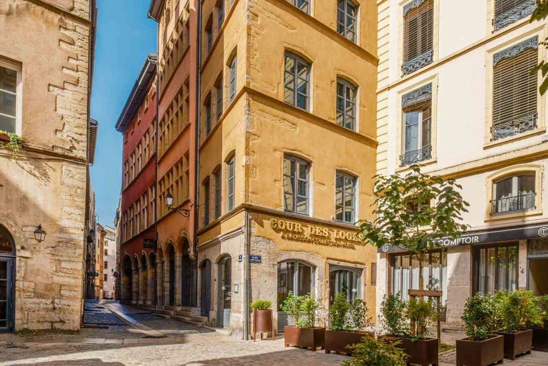 La Cour des Loges : un hôtel de luxe à Lyon  © Erwan Fiquet