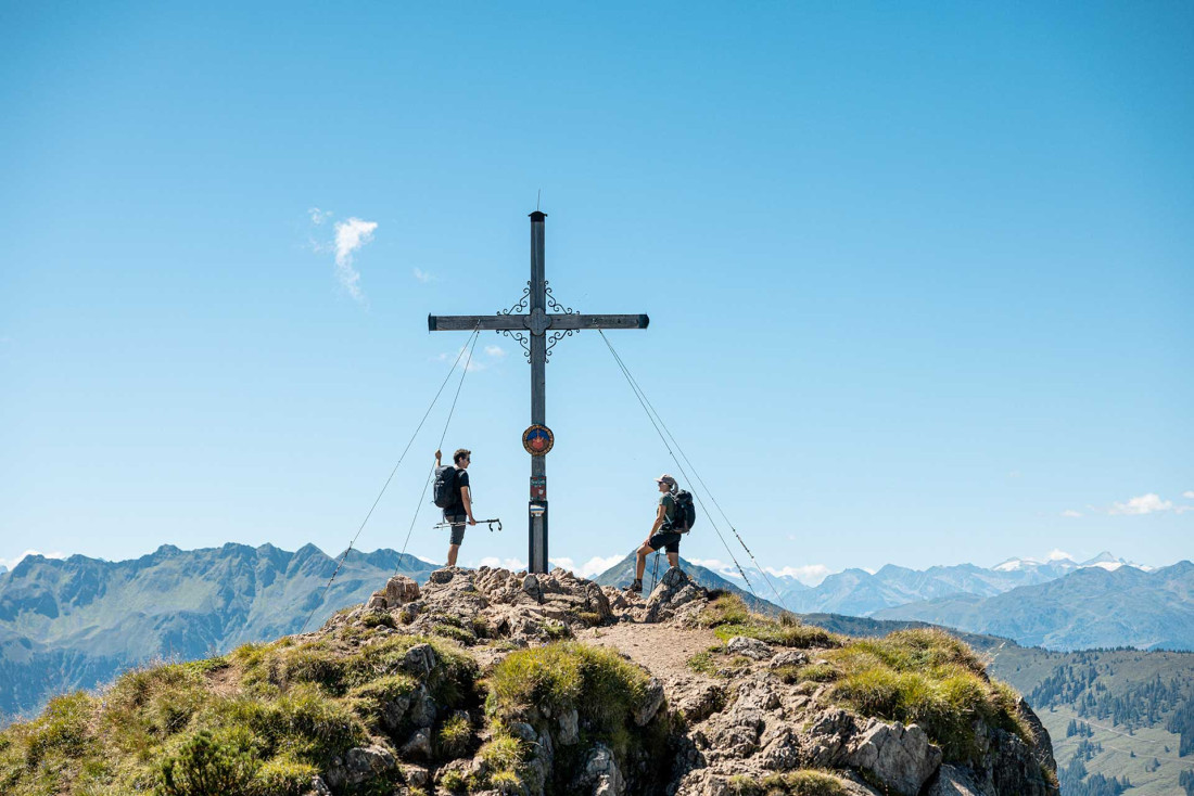Croix du sommet Gratlspitze © Alpbachtal Tourismus, Hannes Sautner, shootandstyle