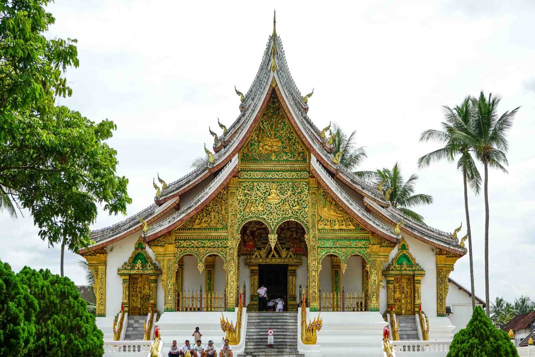 La chapelle Haw Pha Bang, dans l'enceinte de l'ancien Palais Royal de Luang Prabang © YONDER.fr