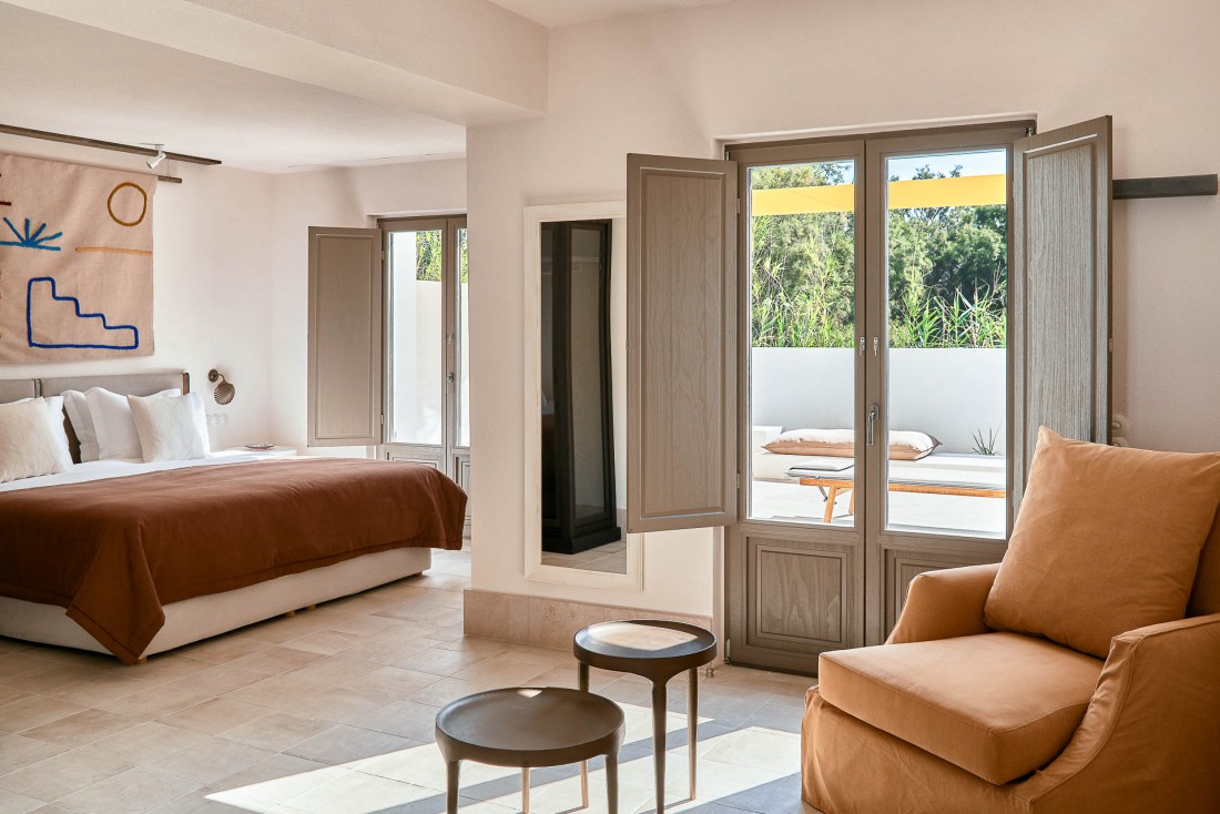 Sur l'île de Paros, Parīlio est le dernier-né des hôtels design de l'archipel grec des Cyclades © DR