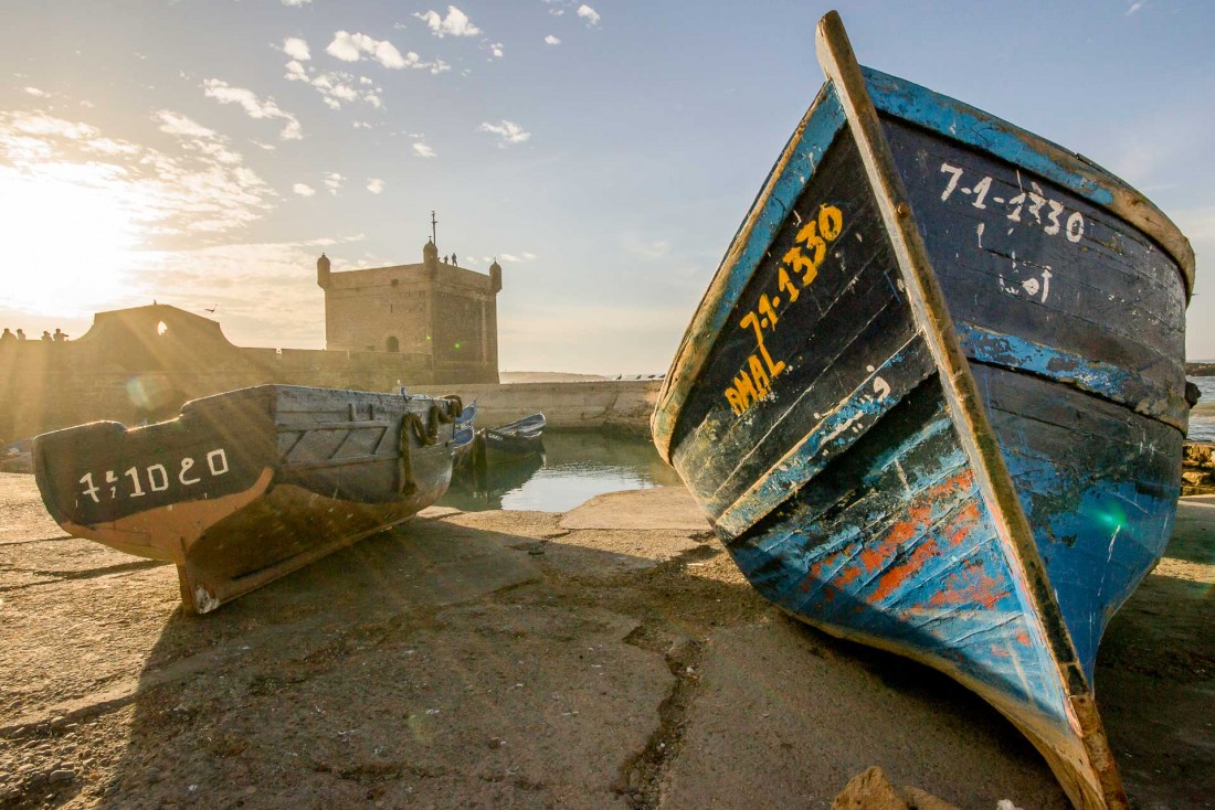 Coucher de soleil sur Essaouira © DR